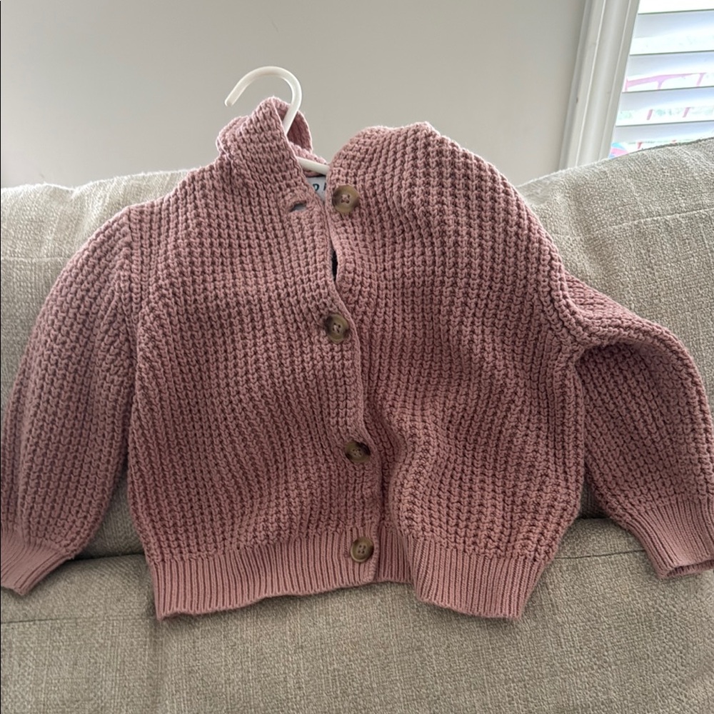Old Navy Pink Blazer Classic Knit